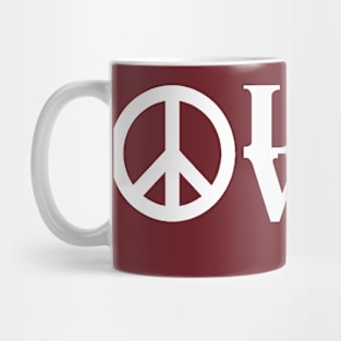 Peace Philadelphia Love Liberty Bell Peace Love Philly Fan Favorite Mug